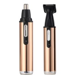 2in1 Electric Nose USB Charging Pofessional Trimmer Men Eyebrow Ear Facial Hair Removal Razor Beard