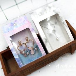 Earrings Necklace Packing Jewelry Gift Box Mini Lipstick Gift Box Simple Single Box Packing Boxes