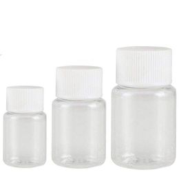 2021 15ml/15g Transparent PET Bottle,Pill Bottle, Packing Bottle, Plastic Bottle with aluminium foil pad fast ship