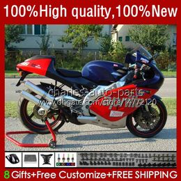 Fairings Kit For Aprilia RSV250RR RS-250 RSV250 RS RSV 250 Factory Red RSV-250 95-97 24No.11 RS250RR RS250 RR 1995 1996 1997 RSV250R RS250R 95 96 97 Motorcycle Bodys