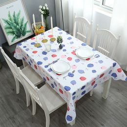 137 * 90 cm / 54 * 35 Zoll wasserdichte ölbeständige Tischdecke Einfaches kariertes Karomuster Waschfreie rechteckige Hochzeit Esstischabdeckung Teetischdecke JY0956