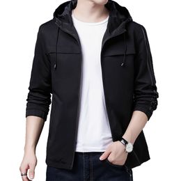 Sale Designers Fashion Jacket Mens Streetwear Causal Bomber Jacket Man Hooded Zipper Windbreaker Menss Sportswear Coat Slim Fit Male Outwear