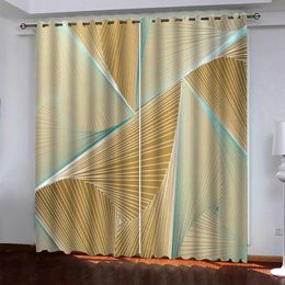 Creativity 3D Curtain Printing Blackout Curtains For The Living Room Bedroom Drapes Wall Windows Curtains