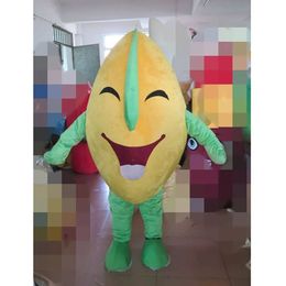 Halloween mango Mascot Costume High quality Cartoon Plush Anime theme character Adult Size Christmas Carnival Birthday Party Fancy Outfit