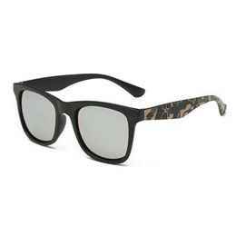 Fashion Camo Sunglasses Women Brand Sport Men Sunglass Camouflage Design Eyewear Outdoor UV400 Sun Glasses Black Sliver Goggles