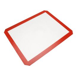 2021 30*21 CM Food Grade Non-stick Silicone Fibreglass Baking Mat Kitchen Tools Baking Tools for Cake Cookie Macaron