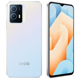 Original Vivo IQOO U5 5G Mobile Phone 4GB RAM 128GB ROM Octa Core Snapdragon 695 Android 6.58" 120Hz LCD Screen 50MP OTG 5000mAh Fingerprint ID Face Wake Smart Cellphone