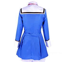 Shinzaki Kuon - Women Cosplay Costume High Shot Anime Uniform Outfit Tenkuu Shinpan Collection for Halloween Y0913