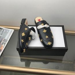 A11 scarpe casual donna designer diapositive Pantofola fumatori Pantofole stella in pelle moda diapositive di lusso