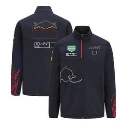 Свитер с капюшоном гоночного костюма F1, пуловер Rb Jacket, командная форма сезона Формулы-1 могут быть настроены по индивидуальному заказу