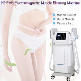 Hiemt Muscle Building Fat Burning Slimming Machine High Intensity Focused Electromagnetic Butt Lift Body Contour Emslim Beauty Equipment