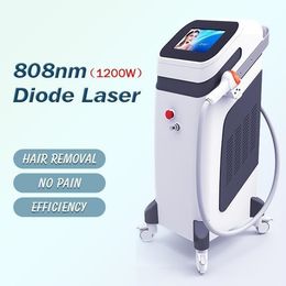 Vertical 808nm Laser Permanent Hair Removal Equipment for Beauty Salon Use with CE Approved