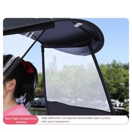 Car Sunshade Electric Motorcycle Awning Tent Durable Waterproof Bicycle Canopy Universal For Bike Battery252Z