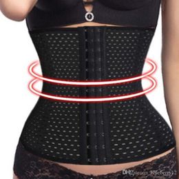 Good Quality Bodysuit Women Waist Trainer Tummy Slimmer Shapewear Training Corsets Cincher Body Shaper Bustier free Shipping