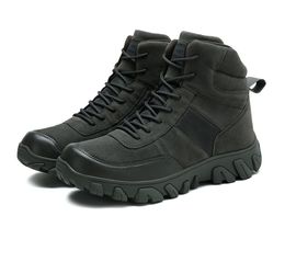 Мужчины роскоши зимние туфли, ходячие походные походы на горы спортивные ботинки Водонепроницаемые мужские кроссовки плюс размером 39-47