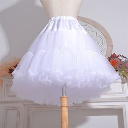 Skirt support ita cloud boneless soft mesh skirt white petticoat puff 220226
