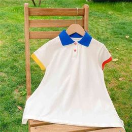 Summer Arrival Girls Fashion Cotton Dress Kids Korean Design es 210528