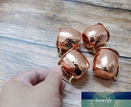 Free Mini 2-Ounce Stainless Steel Moscow Mule Espresso Mini Mgs Copper Plated Shot Mugs Set of 4