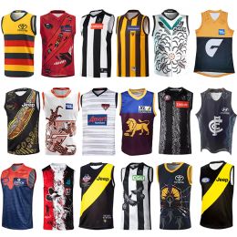 cats jersey Australia - AFL West Coast Eagles geelong cats rugby jerseys Essendon Bombers Melbourne Blues Adelaide Crows St Kilda Saints GWS Giants GUERNSEY