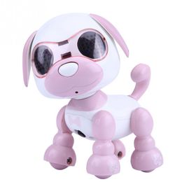 Kid Toy Child Robot Dog Pet Toy Interactive Smart Kids Robotic Pet Dog Walking LED Eyes Sound Puppy Record Educational Toys Gift