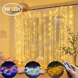Christmas Curtain Light Garland Merry Christmas Decorations for Home Christmas Tree Ornaments Xmas Navidad Gifts New Year 2021 201017