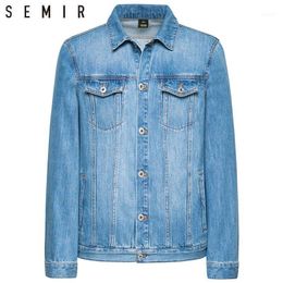 Buy Dark Blue Denim Jacket Men Online 
