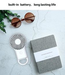 2021 3 speeds, USB mini fan is simple and stylish handheld portable charging,