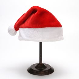 Cap Thick Ultra Soft Plush Cute Santa Claus Fancy Dress Hat Christmas Hats Suitable For Both Adults Children