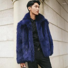 Mens Winter Snow Jacket Hooded Fur Collar Thicken Warm Outwear Parka Coat S-6XL