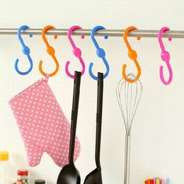 12Pcs Powerful plastic "S" Kitchen Hanger Hooks Clasp