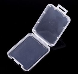 Shattered container box protection Bins card storage CF tool plastic transparent easy to carry, safe and drop-proof