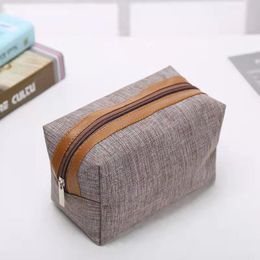 Cosmetic Bags Cases Large Capacity Makeup Leather Women Multifunction Toiletries Organiser Portable Travel Waterproof Storage Case Trip Package