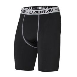 Men's shorts sports fitness running high elasticity exercise quick-drying men pants leggings