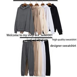 Mens Designer ess suits Tracksuit sportswear luxury high quality summer pa ow hoodies pants Jogger suit male clothing AA