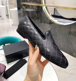 designer woman all season highest quality single shoes femal soft leather comfortable slip on lazy shoes ladies genuine shallow mouth