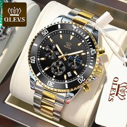 Men Watch Luxury Brand Fashion Stainless Steel Watch Multifunctional Luminous Timing Waterproof Watch Relojes