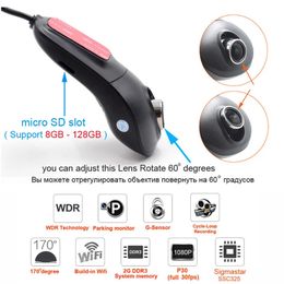 Wifi 1080P Car DVR Registrator Digital Video Recorder Camcorder Dash Camera Night Vision Support UP To 128GB TF Card