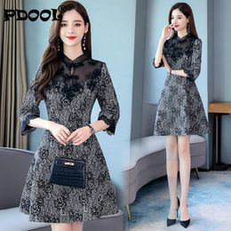 traditional girls clothes Australia - Casual Dresses Ethnic Style Improved Traditional Cheongsam Female Chinese Young Girl Noble Lady Dress Plus Size Clothing For Women