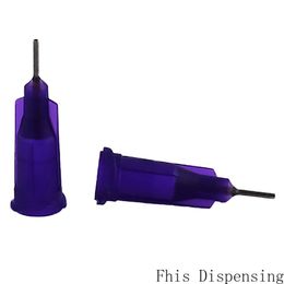 Wholesale 21G W/ISO Standard Dispensing Needles PP Luer Lock Hub 0.25 Inch Tubing Length Precision S.S. Dispense Blunt Tips