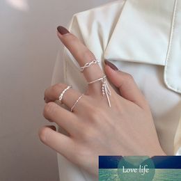 Women Jewelry 925 Sterling Silver Tassel Bead Finger Rings for Silver Rings Party S-R913 Factory price expert design Quality Latest Style Original Status