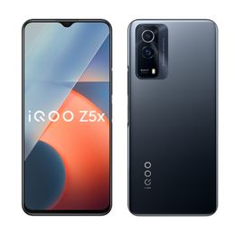 Original Vivo IQOO Z5x 5G Mobile Phone 6GB RAM 128GB ROM Octa Core MTK Dimensity 900 Android 6.58" LCD Full Screen 50.0MP 5000mAh Wake Face ID Fingerprint Smart Cellphone