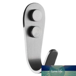 5pcs/lot Stainless Steel Thick Clothes Hanger & Towel & Coat & Robe Hook Decorative Bathroom Hooks Wall Mounted Home Bathroom