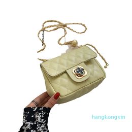 B1930 Fashion Women Bag Luxury Quality Leather Shoulder Handbag Ladie Chain Messenger Girl Crossbody Diamond Lattice Bags