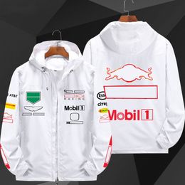 F1 team workwear autumn and winter new racing jacket jacket cotton jacket236p