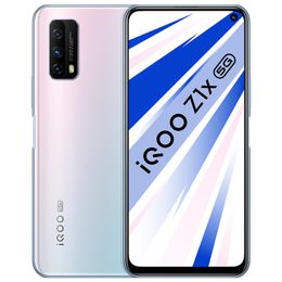 Original Vivo IQOO Z1X 5G Mobile Phone 8GB RAM 128GB 256GB ROM Snapdragon 765G Octa Core Android 6.57" Full Screen 48MP AR 5000mAh OTA Face ID Fingerprint Smart Cell Phone