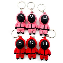 Party Favour Game Keychain Pendant Cosplay Style 3D Mask Character Keychains Gift