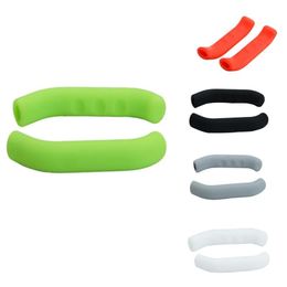 Bike Handlebars &Components 2Set Scooter Brake Handle Cover Silicone Sleeve Universal Lever Protection Covers Cycling Accessory