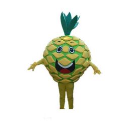 2021 Factory sale hot Ananas Mascot Costume Yellow Fruit Fancy Dress Adult Size