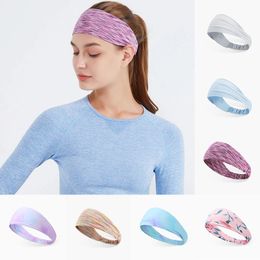Women Headband Solid Colour wide Turban Twised Cotton Sports Yoga Hairbands Knotted Headwrap Girls Hair Accessories