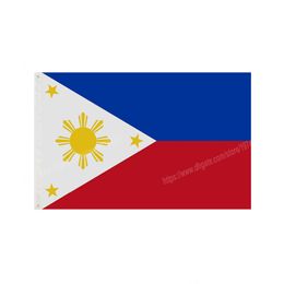 Philippines Flag National Polyester Banner Flying 90 x 150cm 3 * 5ft Flags All Over The World Worldwide Outdoor